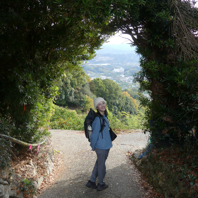 山下舞弓さんが歩く紀伊路日帰りウォーク
