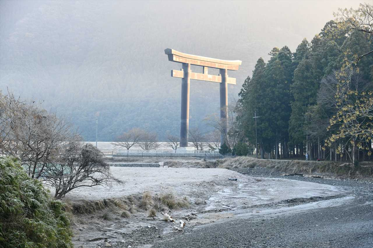冬の熊野 広がる銀世界