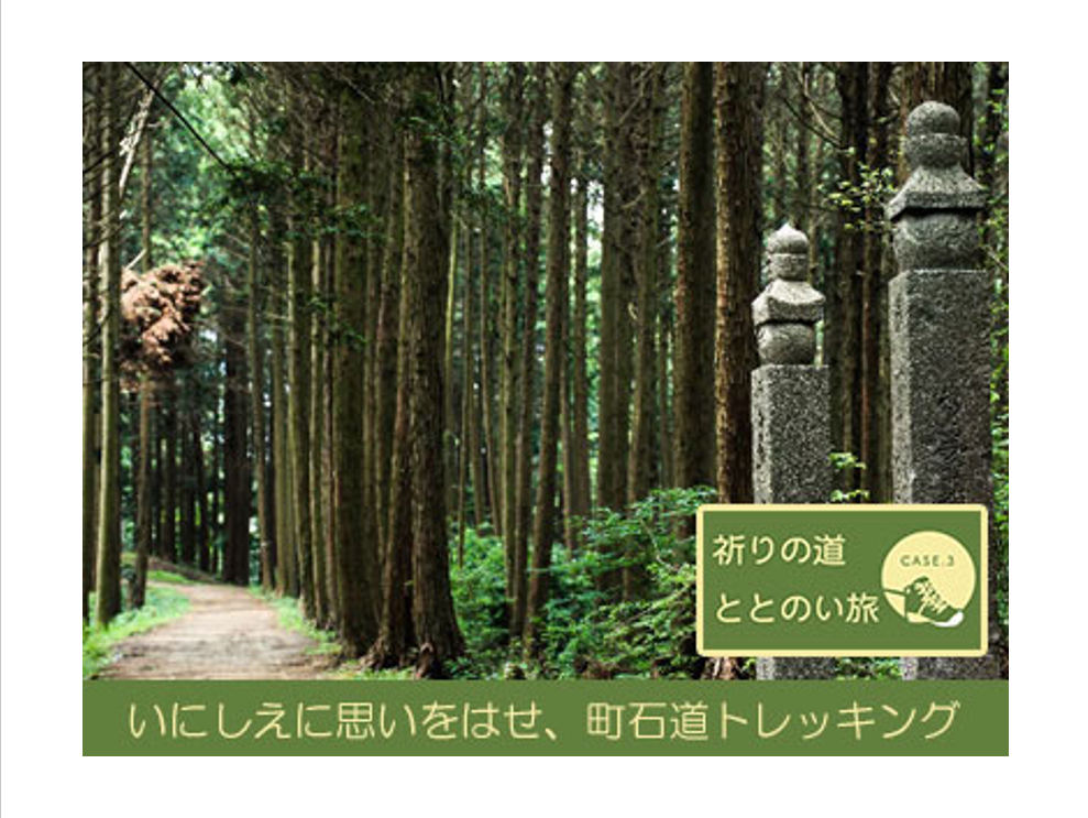 いにしえに思いをはせ、町石道トレッキング