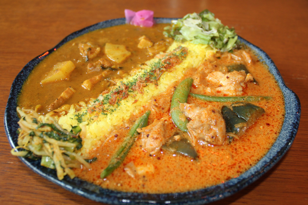 「2種のあいがけカレー」