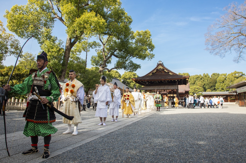 「令和の熊野詣」（R5年度実施 熊野御幸再現ウォークイベント）の様子