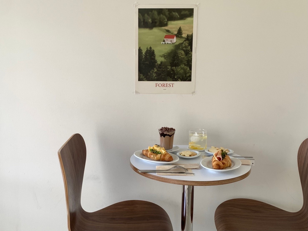 ele. sauna&coffee カフェスペース