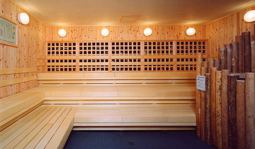 温泉サウナ