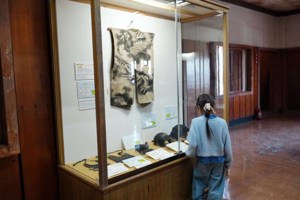 天守閣内には貴重な展示品がたくさん。