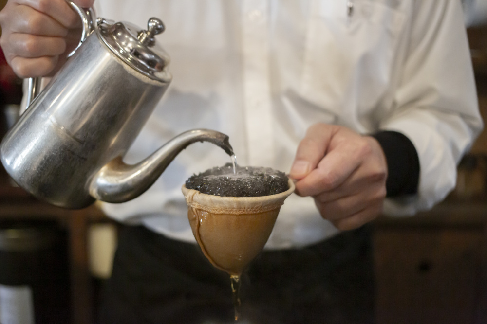 マスターはコーヒーに造詣が深いそう。