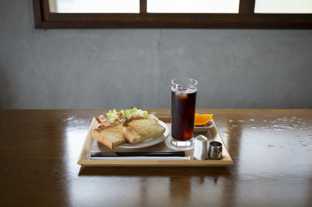 土日はモーニングもいただける。