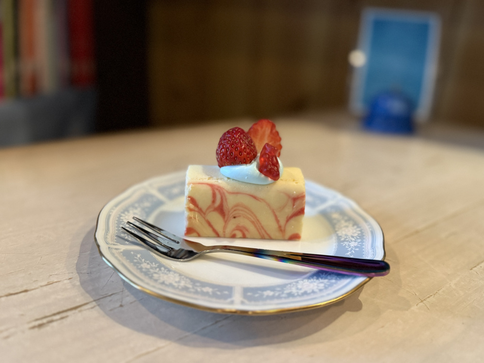 かわいいデザートメニューも充実。
