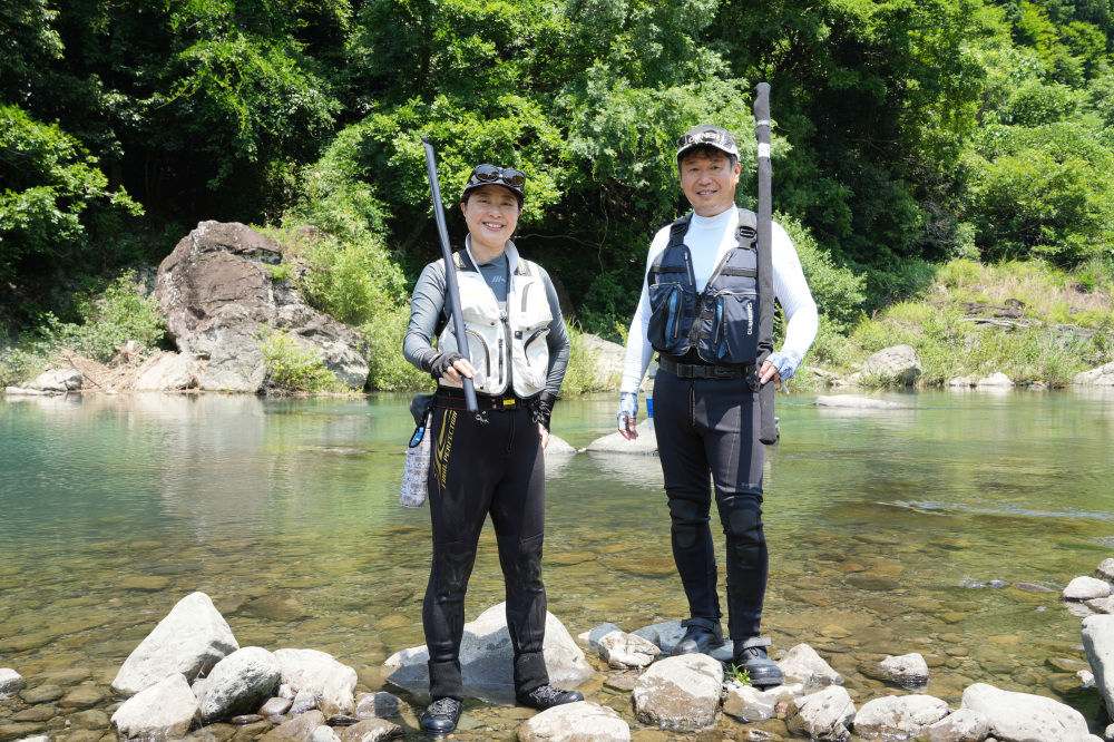 友釣りの道具と服装