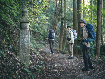 高野参詣道ロングトレイル1日目　町石道：九度山駅〜大門（約20km）