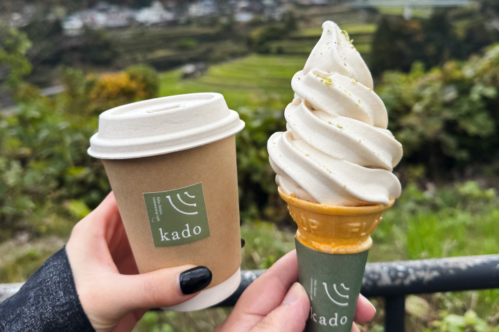 立ち寄りたいグルメスポット!カフェ「kado」