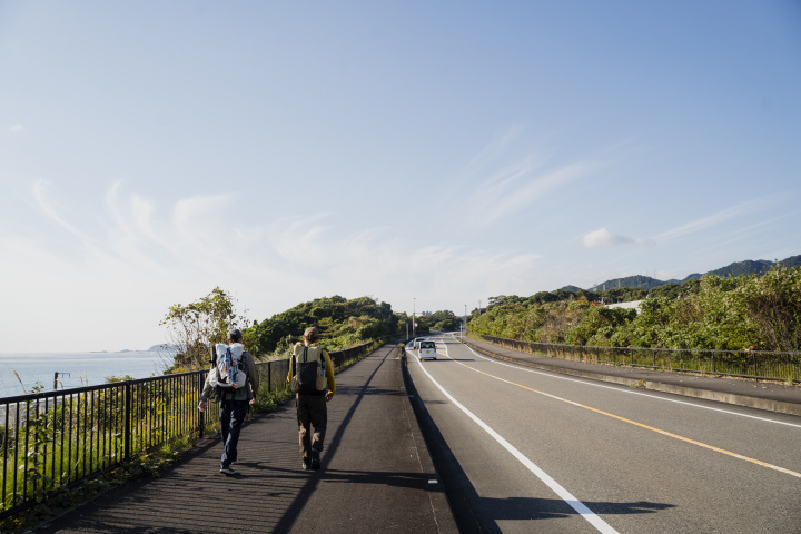 翌日のルートを見る