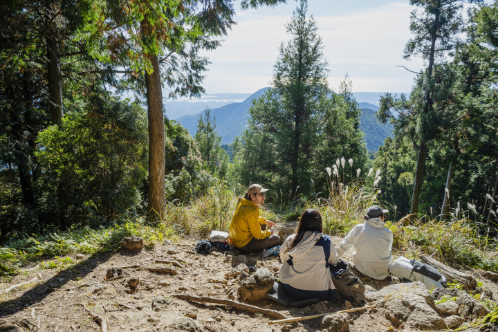翌日のルートを見る