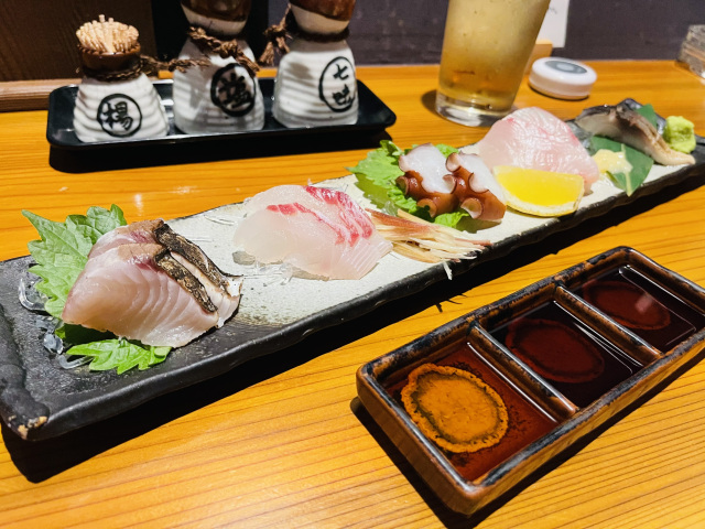 鮮魚と炭火炙り 水～mizu～