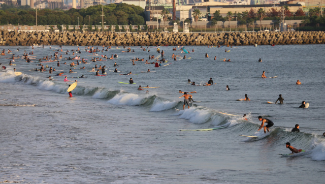 関西でも人気のサーフィンスポット磯ノ浦・浜の宮