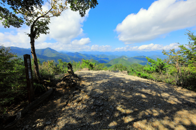 熊野古道中辺路 小雲取越 百間ぐら