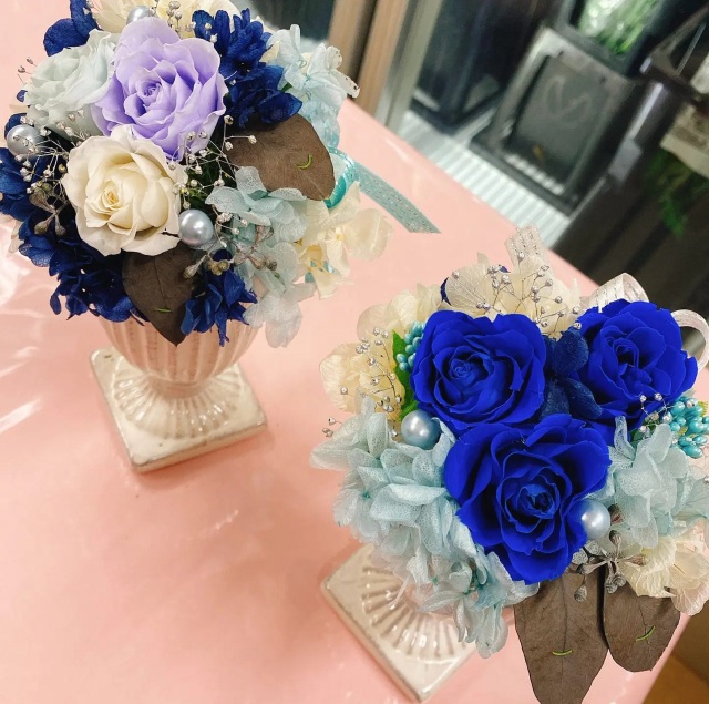 わかやまプリザーブドフラワー体験／（一社）和歌山市観光協会