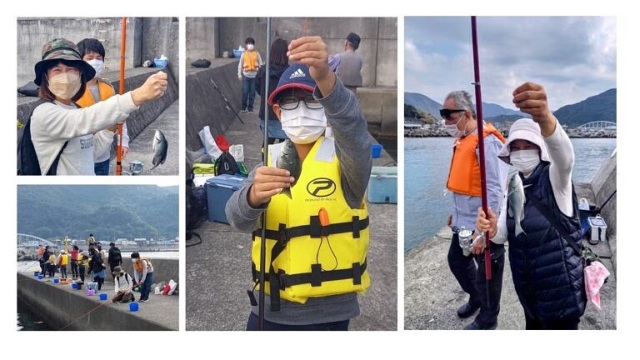 手ぶらで！釣り名人と波止釣り／（一社）すさみ町観光協会