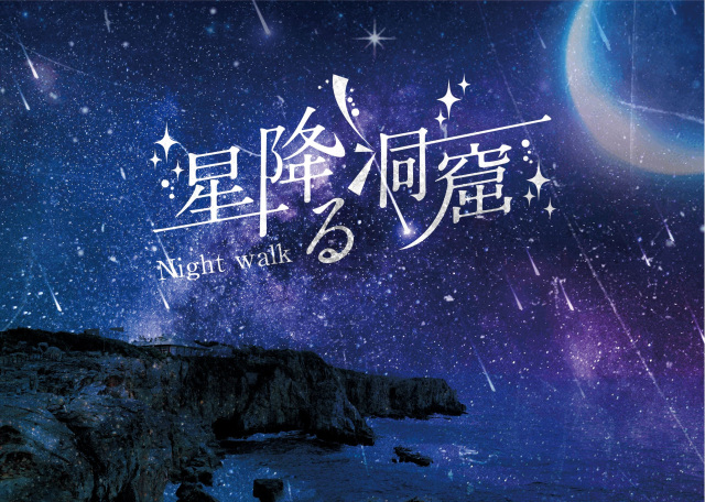 三段壁洞窟「星降る洞窟ナイトウォーク」