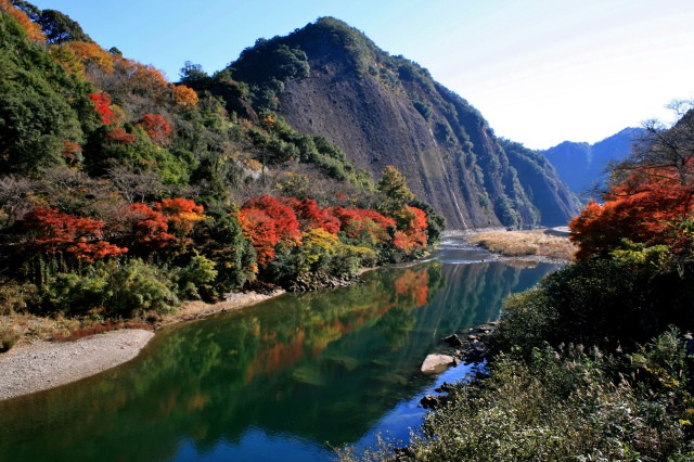 古座川峡 紅葉