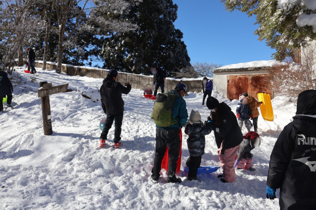 南国紀州の雪あそび