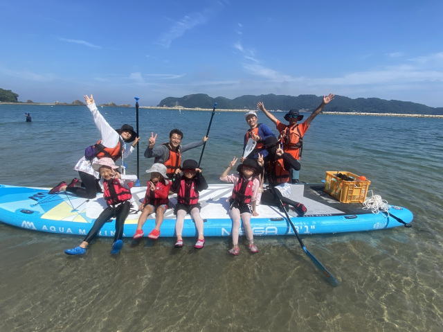 Big SUP体験/ビーチハウス・ラパン