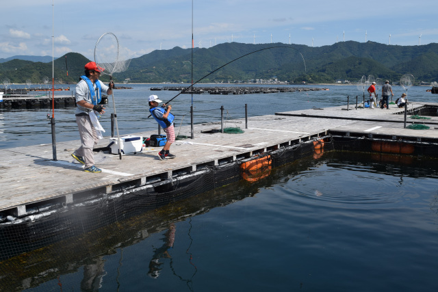 釣り体験／釣堀紀州