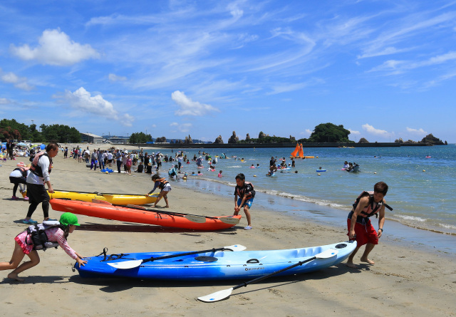 橋杭海水浴場